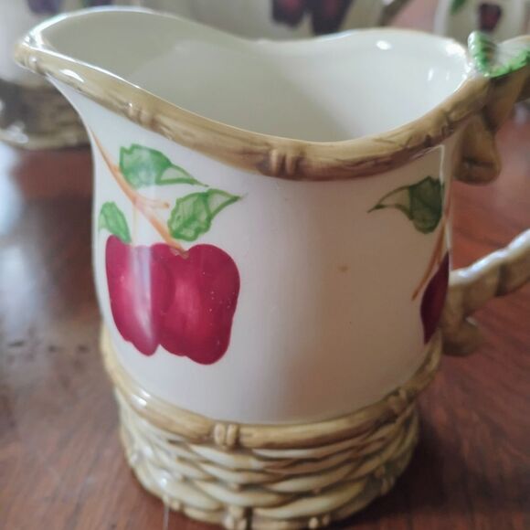 7pc Fruit-Themed Ceramic Tea Set (1037) - Picture 4 of 8